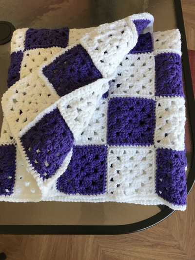 crochet baby blanket gift
